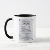 Mug Publicité par affichage une représentation de 'Don (Gauche)