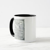 Mug Publicité par affichage une représentation de 'Don (Devant gauche)