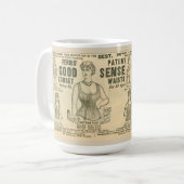 Mug Publicité victorienne de corset (Devant gauche)