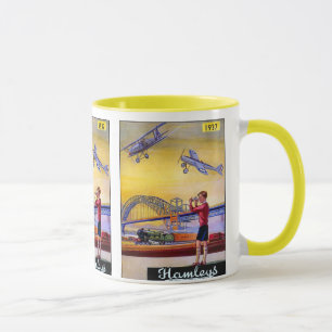 Mug Publicité vintage : Avion de jouet de Hanleys