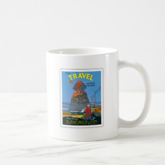 Mug Publicité vintage Egypt Air Travel