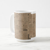 Mug Publicités d'antan, NY 1856 (Devant gauche)