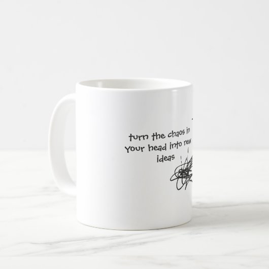 Mug Publique à main Nouvelle idée (Devant gauche)