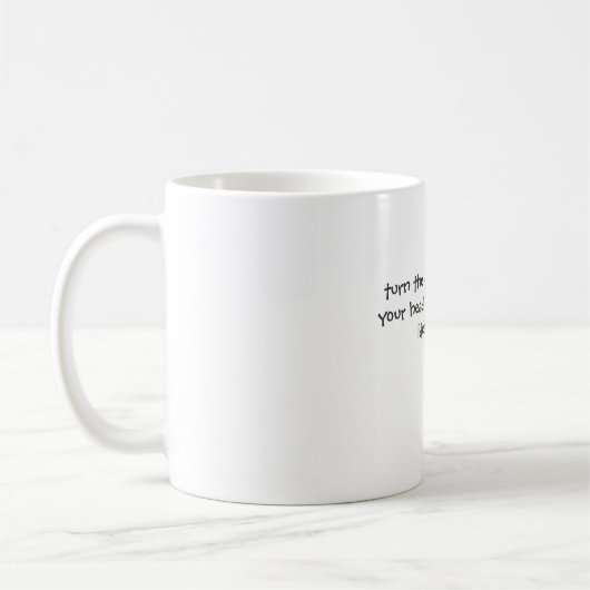 Mug Publique à main Nouvelle idée (Gauche)