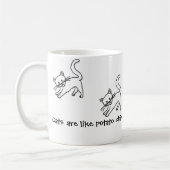 Mug Puces de chat (Gauche)