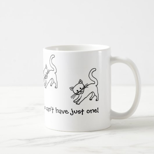 Mug Puces de chat (Droite)