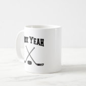 Mug Puck Ouais Hockey (Devant gauche)