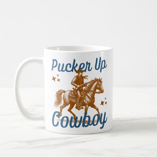 Mug Pucker up cowboy (Gauche)