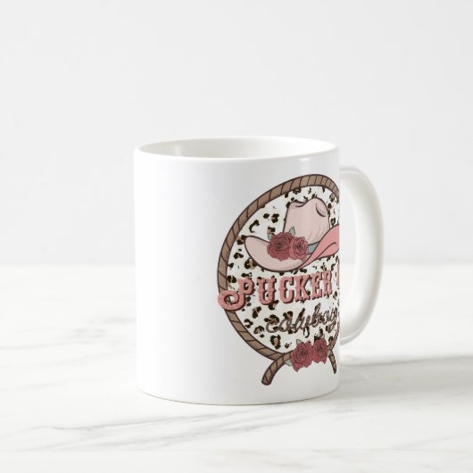 Mug Pucker Up Cowboy (Devant droit)