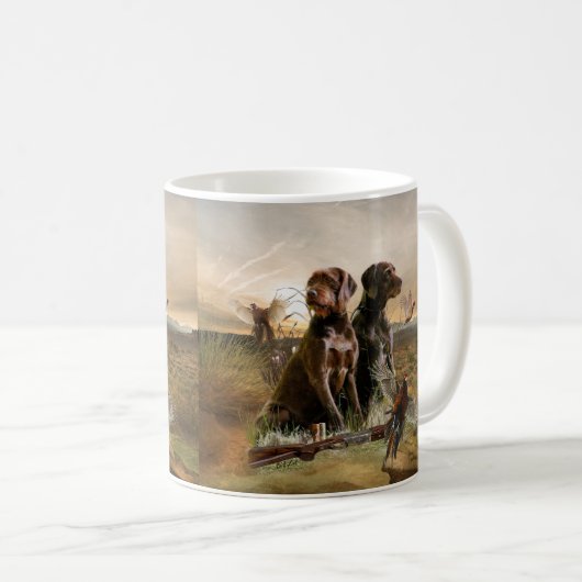 Mug Pudelpointers, Chasse faisan (Devant droit)