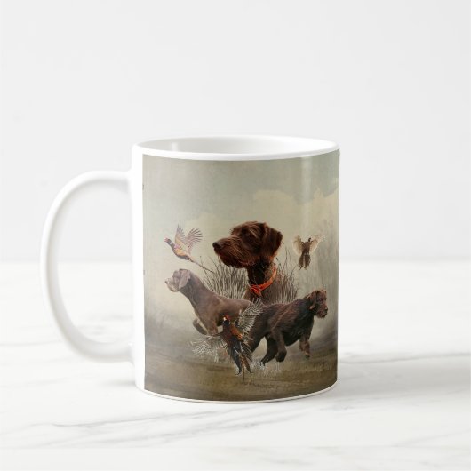 Mug Pudelpointers, Chasse faisan (Gauche)