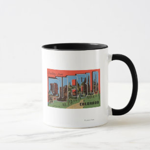 Mug Pueblo, Colorado - Scènes de grandes lettres