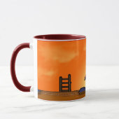 Mug Pueblo de coucher du soleil (Gauche)