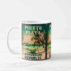 Mug Puerto Plata République Dominicaine - Souvenir Vin