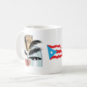 Mug Puerto Rico BOHO Tropical (Devant gauche)