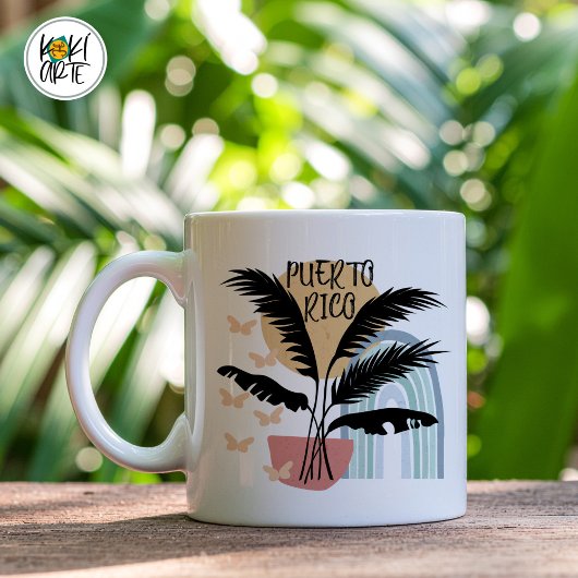 Mug Puerto Rico BOHO Tropical