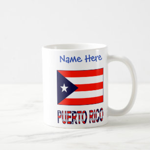 Mug Puerto Rico Drapeau Portoricain Personnalisation B