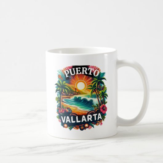Mug Puerto Vallarta, Mexique (Droite)