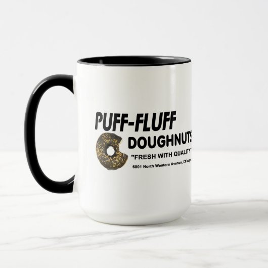 Mug Puff-Fluff Doughnut, Chicago (Gauche)