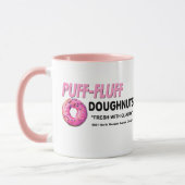 Mug Puff-Fluff Doughnut, Chicago (Gauche)