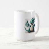 Mug Puff Le Petit Dragon Magique (Devant droit)
