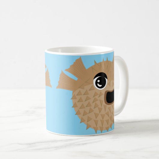 Mug Puffer Fish (Devant droit)