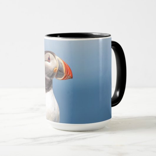 Mug Puffin Atlantique en Machias, Maine (Devant droit)