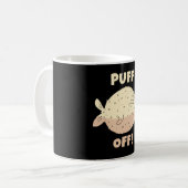 Mug Puffin Au Large De Puffer Fish Sea (Devant gauche)