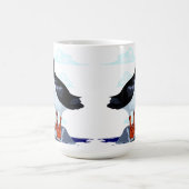 Mug Puffin Cute Oiseau de mer Atlantique (Centre)