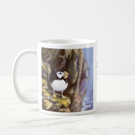 Mug Puffin touffu de l'Alaska (Gauche)