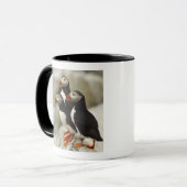 Mug Puffins de l'Atlantique sur l'île des phoques Mach (Devant gauche)