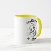 Mug PUFFSÉ™ Dévouement Patience Loyauté Blason (Devant droit)