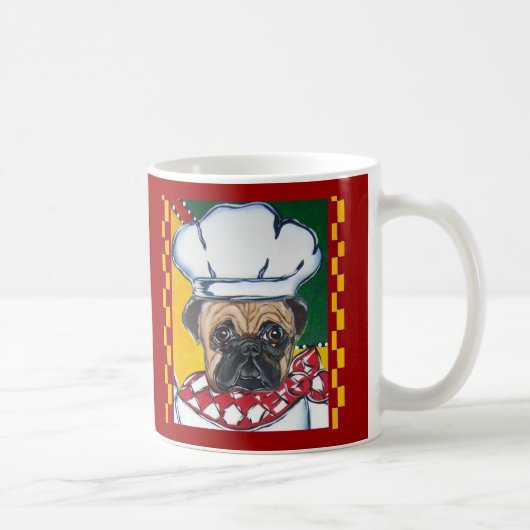 Mug Pug Chef (Droite)