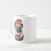 Mug Pug de Christmas (Devant gauche)