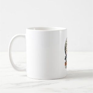 Mug Pug Halloween Trick or Treat Gravure Vintage Dés