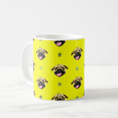 Mug Pug Jaune (Devant gauche)