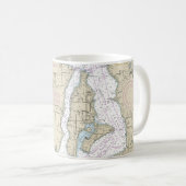 Mug Puget Sound Partie sud Graphique nautique 18448 (Devant droit)