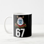 Mug Pugilant pull de Noël Yeti Gorille Renne 67 (Gauche)