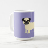 Mug Pugs, (Devant gauche)