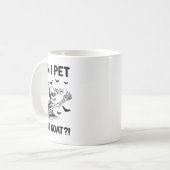 Mug Puis-Je Animer Cette Chèvre Halloween (Devant gauche)