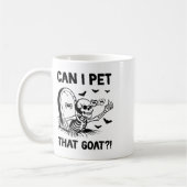 Mug Puis-Je Animer Cette Chèvre Halloween (Gauche)