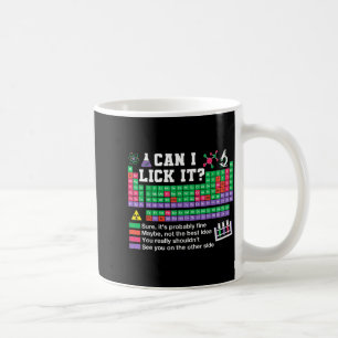Mug Puis-je lécher professeur de tableau périodique te
