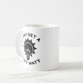 Mug Puis-Je Obtenir Un Watt Watt (Devant gauche)