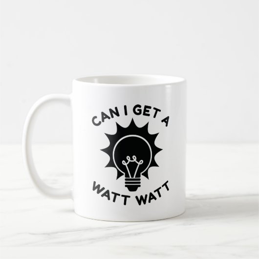 Mug Puis-Je Obtenir Un Watt Watt (Gauche)