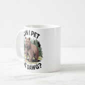 Mug Puis-Je Pet Dat Dat Dawg ? (Devant gauche)