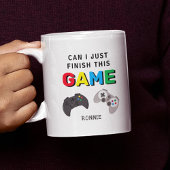 Mug Puis-je simplement finir ce jeu' Drôle de joueur