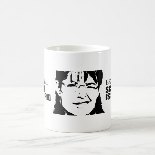 Mug Puisque la science est stupide (Centre)