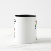 Mug Puissance aux personnes (rétro correction (Centre)