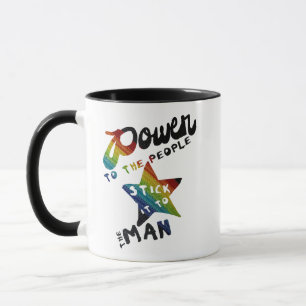 Mug Puissance aux personnes (rétro correction