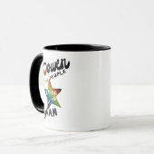 Mug Puissance aux personnes (rétro correction (Devant gauche)
